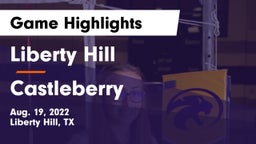 Liberty Hill  vs Castleberry  Game Highlights - Aug. 19, 2022