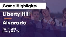 Liberty Hill  vs Alvarado  Game Highlights - Jan. 4, 2020