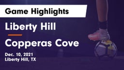 Liberty Hill  vs Copperas Cove  Game Highlights - Dec. 10, 2021