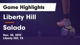 Liberty Hill  vs Salado   Game Highlights - Dec. 30, 2022