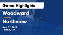 Woodward  vs Northview  Game Highlights - Nov. 29, 2018