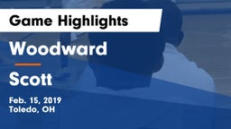 Woodward  vs Scott  Game Highlights - Feb. 15, 2019