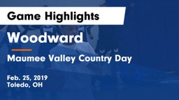 Woodward  vs Maumee Valley Country Day  Game Highlights - Feb. 25, 2019