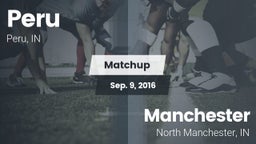 Matchup: Peru  vs. Manchester  2016