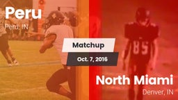 Matchup: Peru  vs. North Miami  2016