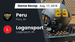 Recap: Peru  vs. Logansport  2018