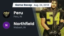 Recap: Peru  vs. Northfield  2018