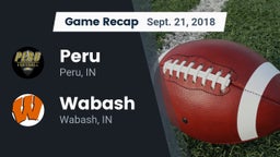 Recap: Peru  vs. Wabash  2018