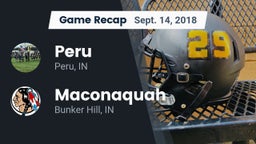 Recap: Peru  vs. Maconaquah  2018