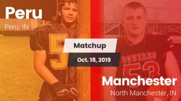 Matchup: Peru  vs. Manchester  2019