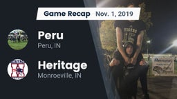 Recap: Peru  vs. Heritage  2019