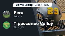 Recap: Peru  vs. Tippecanoe Valley  2020