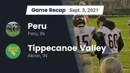 Recap: Peru  vs. Tippecanoe Valley  2021
