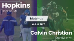 Matchup: Hopkins  vs. Calvin Christian  2017