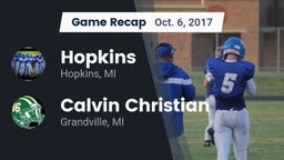 Recap: Hopkins  vs. Calvin Christian  2017