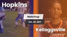 Matchup: Hopkins  vs. Kelloggsville  2017