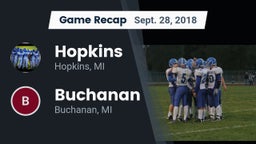 Recap: Hopkins  vs. Buchanan  2018