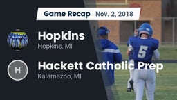 Recap: Hopkins  vs. Hackett Catholic Prep 2018