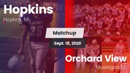 Matchup: Hopkins  vs. Orchard View  2020