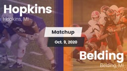 Matchup: Hopkins  vs. Belding  2020