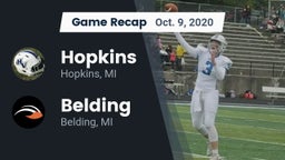 Recap: Hopkins  vs. Belding  2020