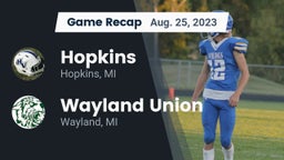 Recap: Hopkins  vs. Wayland Union  2023