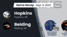 Recap: Hopkins  vs. Belding  2023
