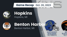 Recap: Hopkins  vs. Benton Harbor  2023