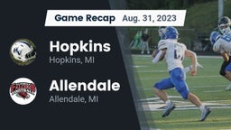 Recap: Hopkins  vs. Allendale  2023