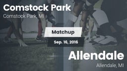Matchup: Comstock Park High vs. Allendale  2016