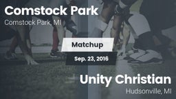 Matchup: Comstock Park High vs. Unity Christian  2016