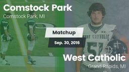 Matchup: Comstock Park High vs. West Catholic  2016