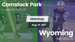 Matchup: Comstock Park High vs. Wyoming  2017