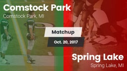 Matchup: Comstock Park High vs. Spring Lake  2017