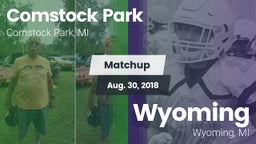 Matchup: Comstock Park High vs. Wyoming  2018