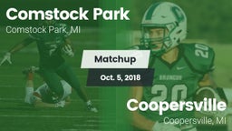 Matchup: Comstock Park High vs. Coopersville  2018