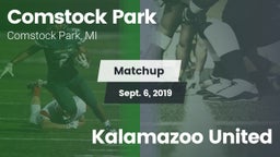 Matchup: Comstock Park High vs. Kalamazoo United 2019