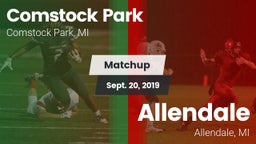 Matchup: Comstock Park High vs. Allendale  2019