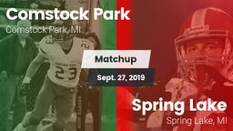 Matchup: Comstock Park High vs. Spring Lake  2019