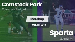 Matchup: Comstock Park High vs. Sparta  2019