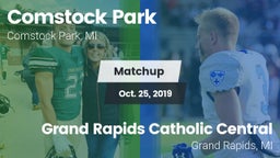 Matchup: Comstock Park High vs. Grand Rapids Catholic Central  2019