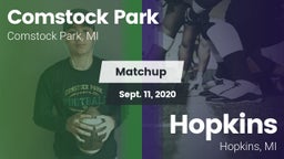 Matchup: Comstock Park High vs. Hopkins  2020
