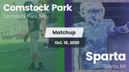 Matchup: Comstock Park High vs. Sparta  2020