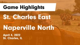 St. Charles East  vs Naperville North  Game Highlights - April 4, 2022