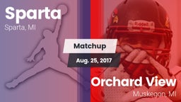 Matchup: Sparta  vs. Orchard View  2017
