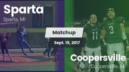 Matchup: Sparta  vs. Coopersville  2017