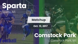 Matchup: Sparta  vs. Comstock Park  2017