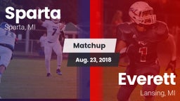 Matchup: Sparta  vs. Everett  2018