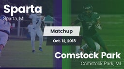 Matchup: Sparta  vs. Comstock Park  2018