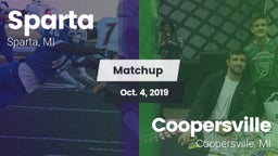 Matchup: Sparta  vs. Coopersville  2019